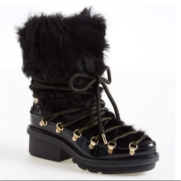 3.1 Phillip Lim Shoes - NEW. 3.1 Philip Lim Mallory Leather Shearling Boot